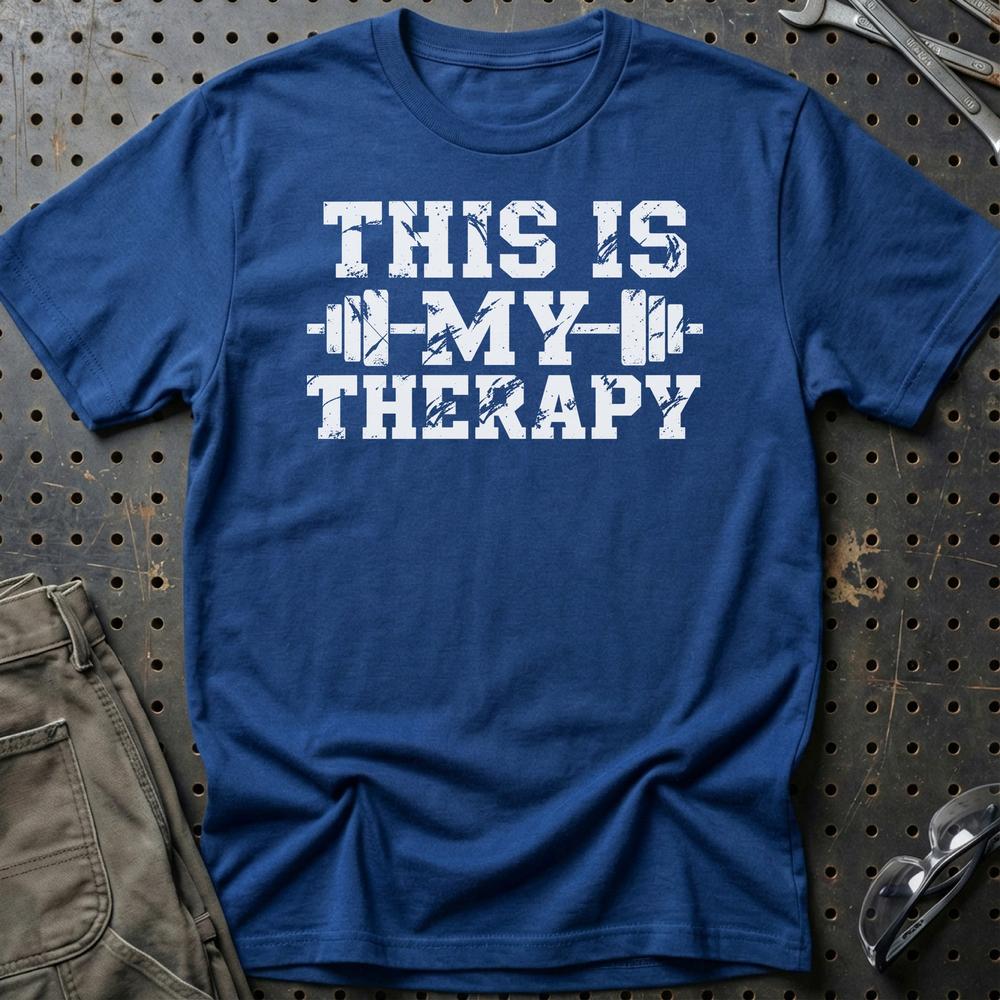 
Produktbillede af Privat Lea Vincentsen – This Is My Therapy T-Shirt