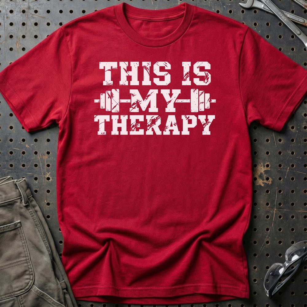 
Produktbillede af Privat Lea Vincentsen – This Is My Therapy T-Shirt
