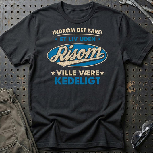 Privat Maja Betak Risom - Unisex T-Shirt-Beklædning-Privat-Sort-S-Garage Culture Shop- garage - man cave - merchandise