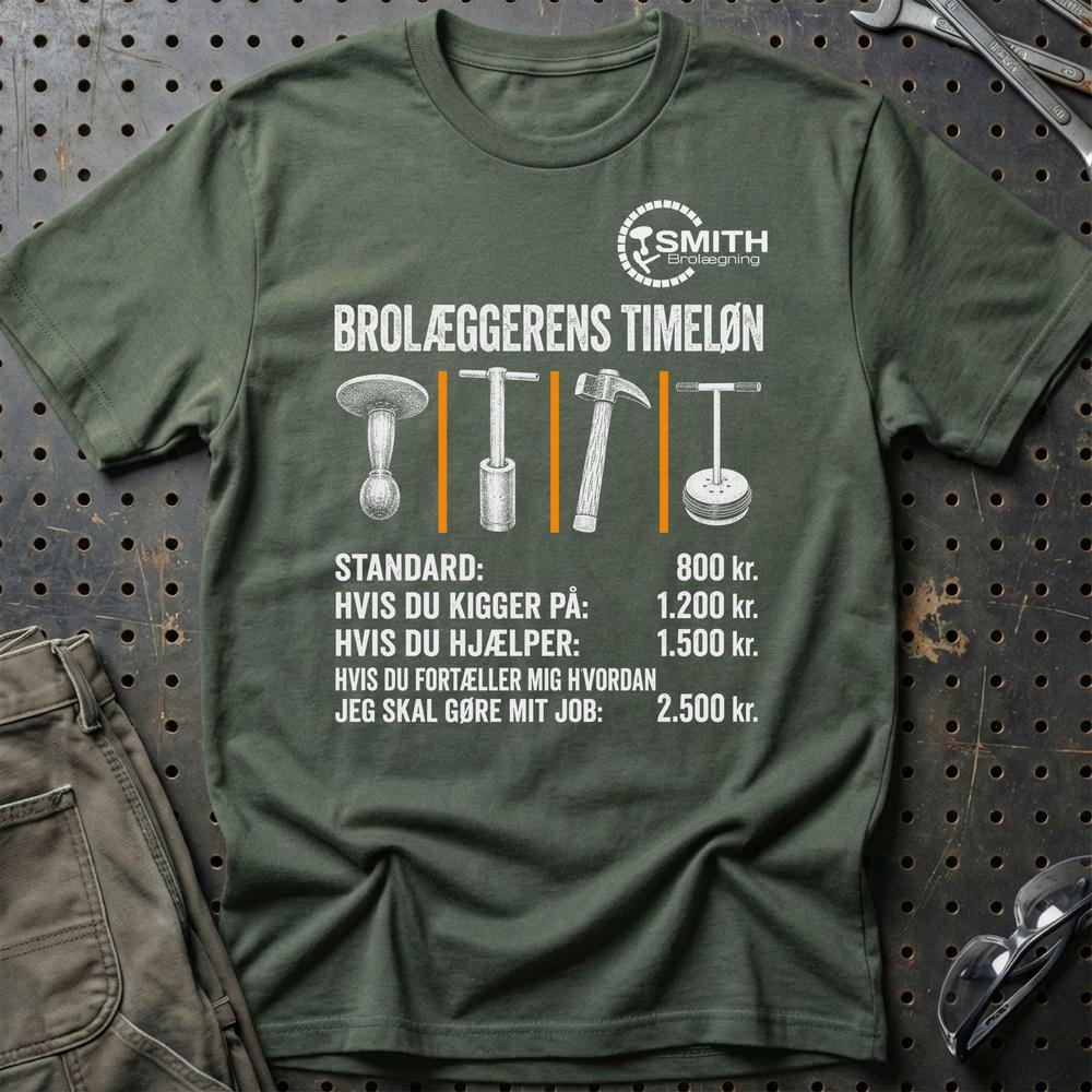 Privat Smith T-Shirt-Beklædning-Privat-Grøn Militær-S-Garage Culture Shop- garage - man cave - merchandise
