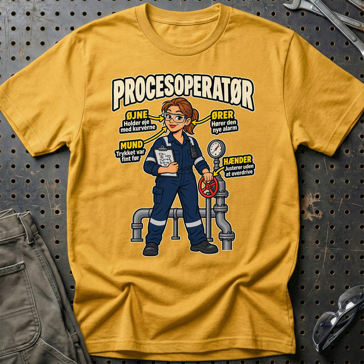 
Produktbillede af Procesoperatør – Anatomi T-Shirt