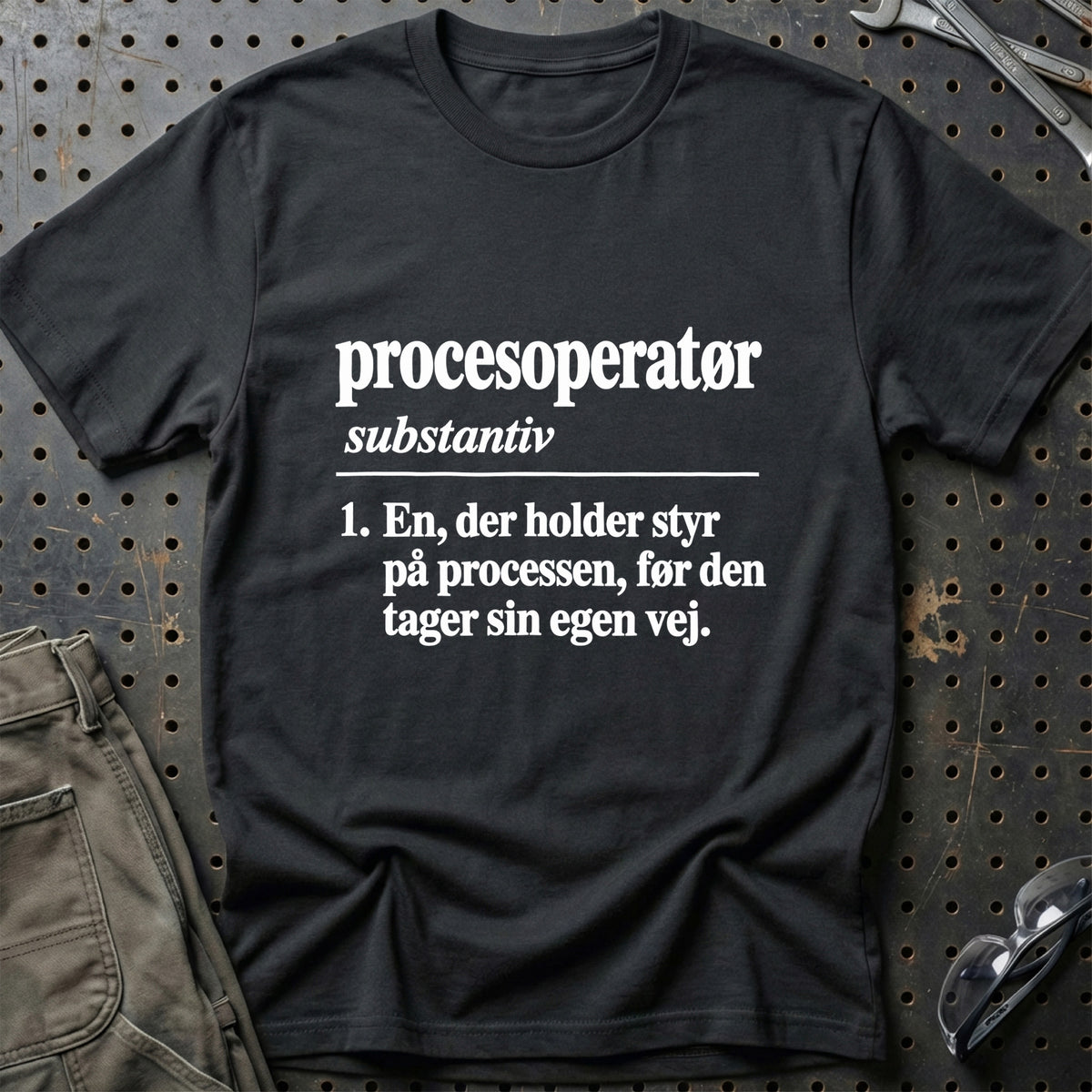 
Procesoperatør – Definition T-Shirt – Sort