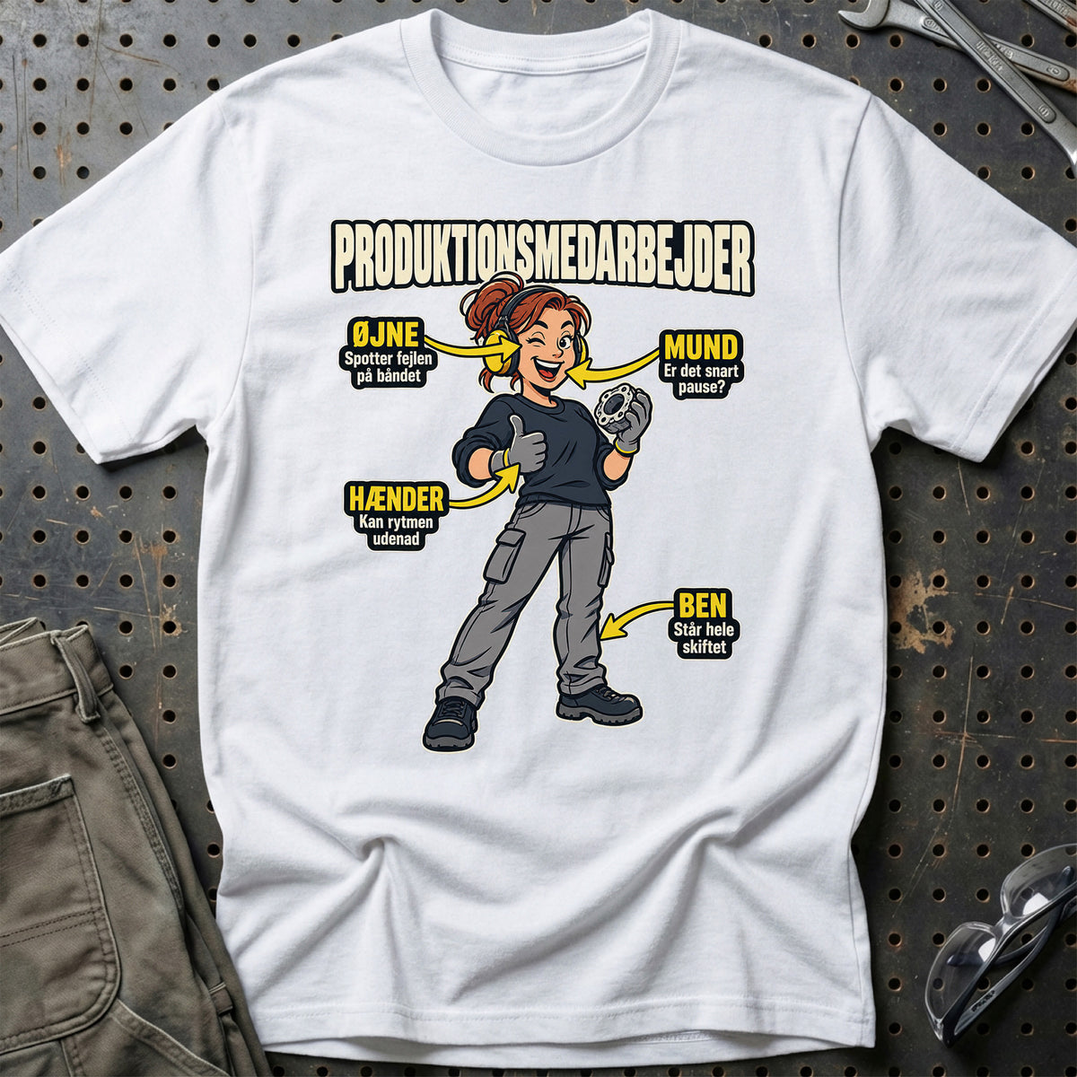 
Produktbillede af Produktionsmedarbejder – Anatomi T-Shirt