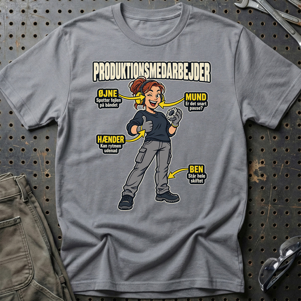 
Produktbillede af Produktionsmedarbejder – Anatomi T-Shirt