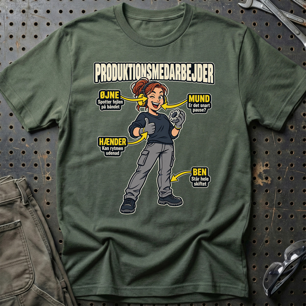 
Produktbillede af Produktionsmedarbejder – Anatomi T-Shirt