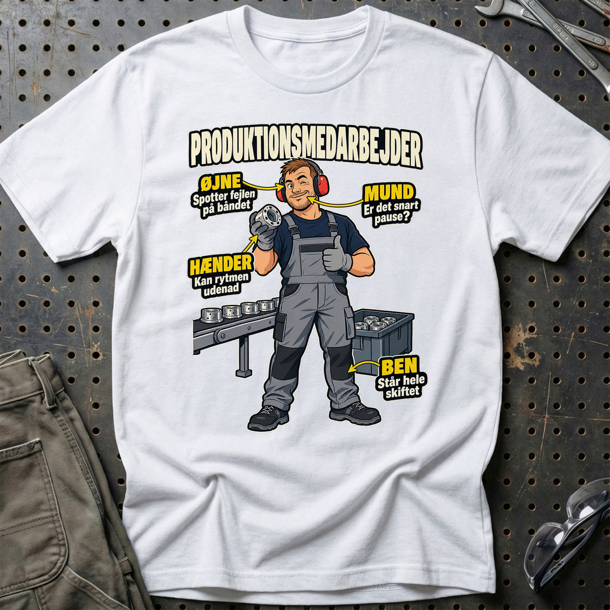 
Produktbillede af Produktionsmedarbejder – Anatomi T-Shirt