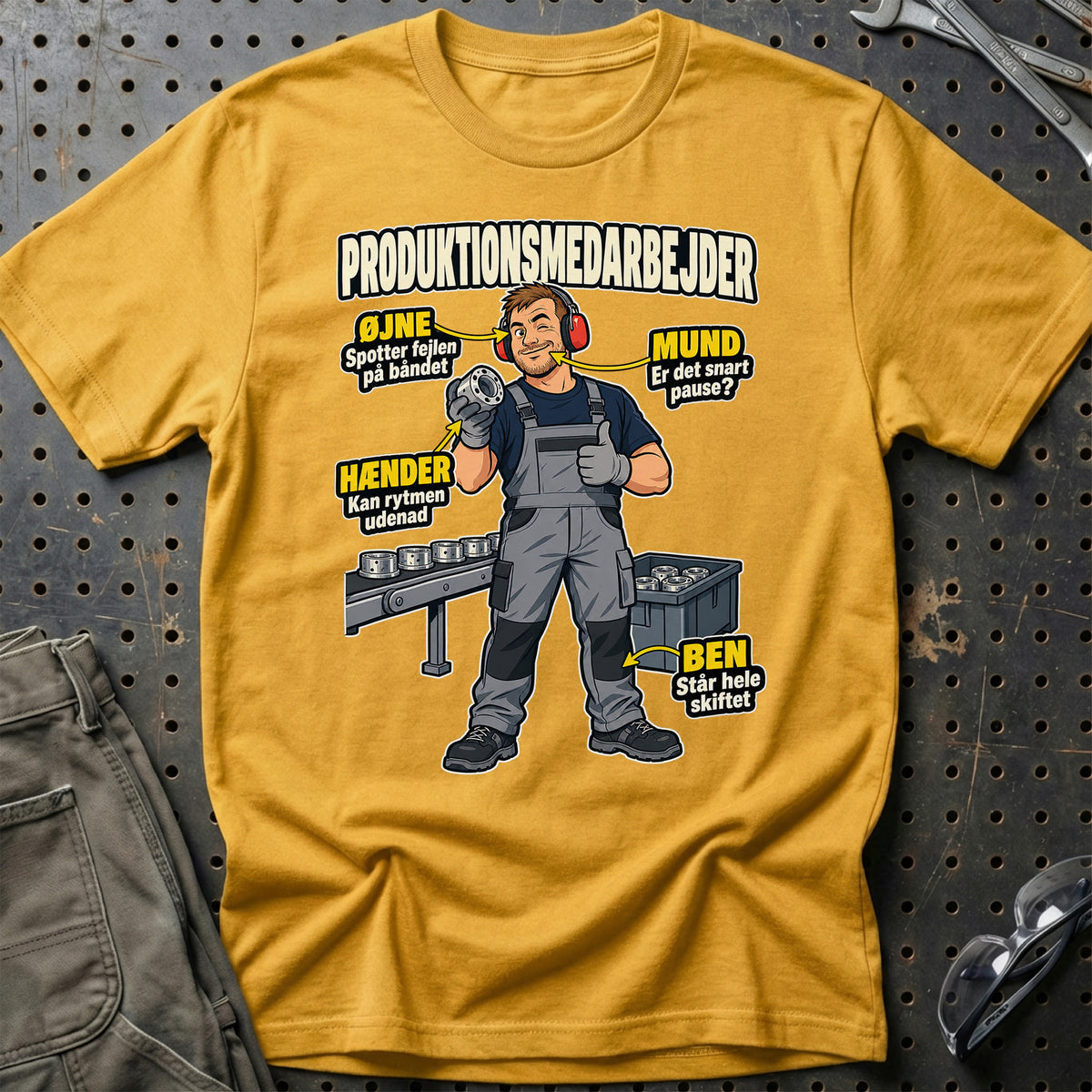 
Produktbillede af Produktionsmedarbejder – Anatomi T-Shirt