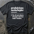 
Produktionsmedarbejder – Definition T-Shirt – Sort