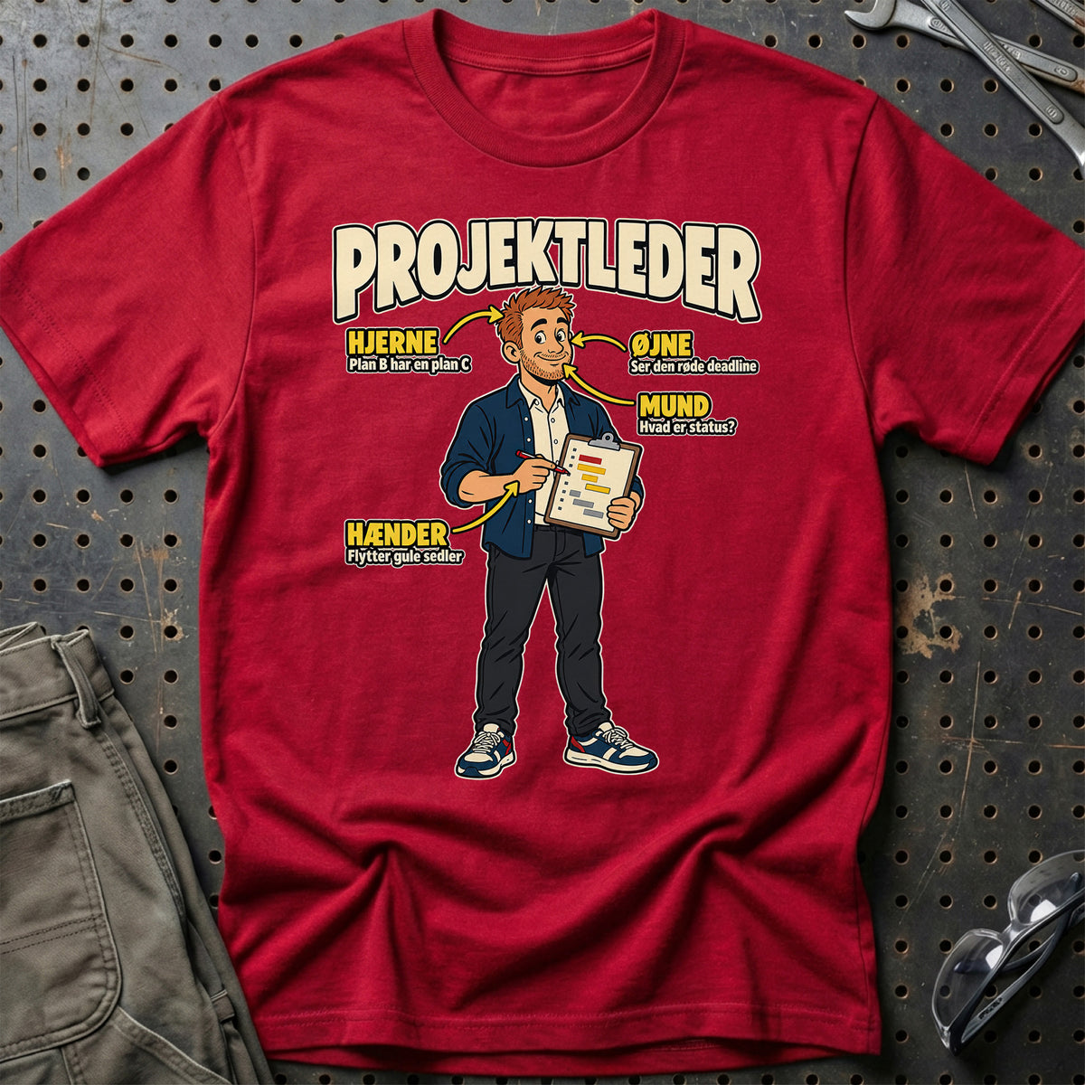 
Produktbillede af Projektleder – Anatomi T-Shirt