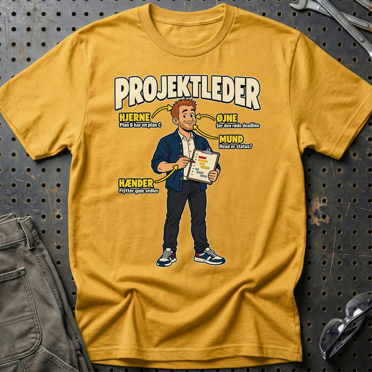 
Produktbillede af Projektleder – Anatomi T-Shirt