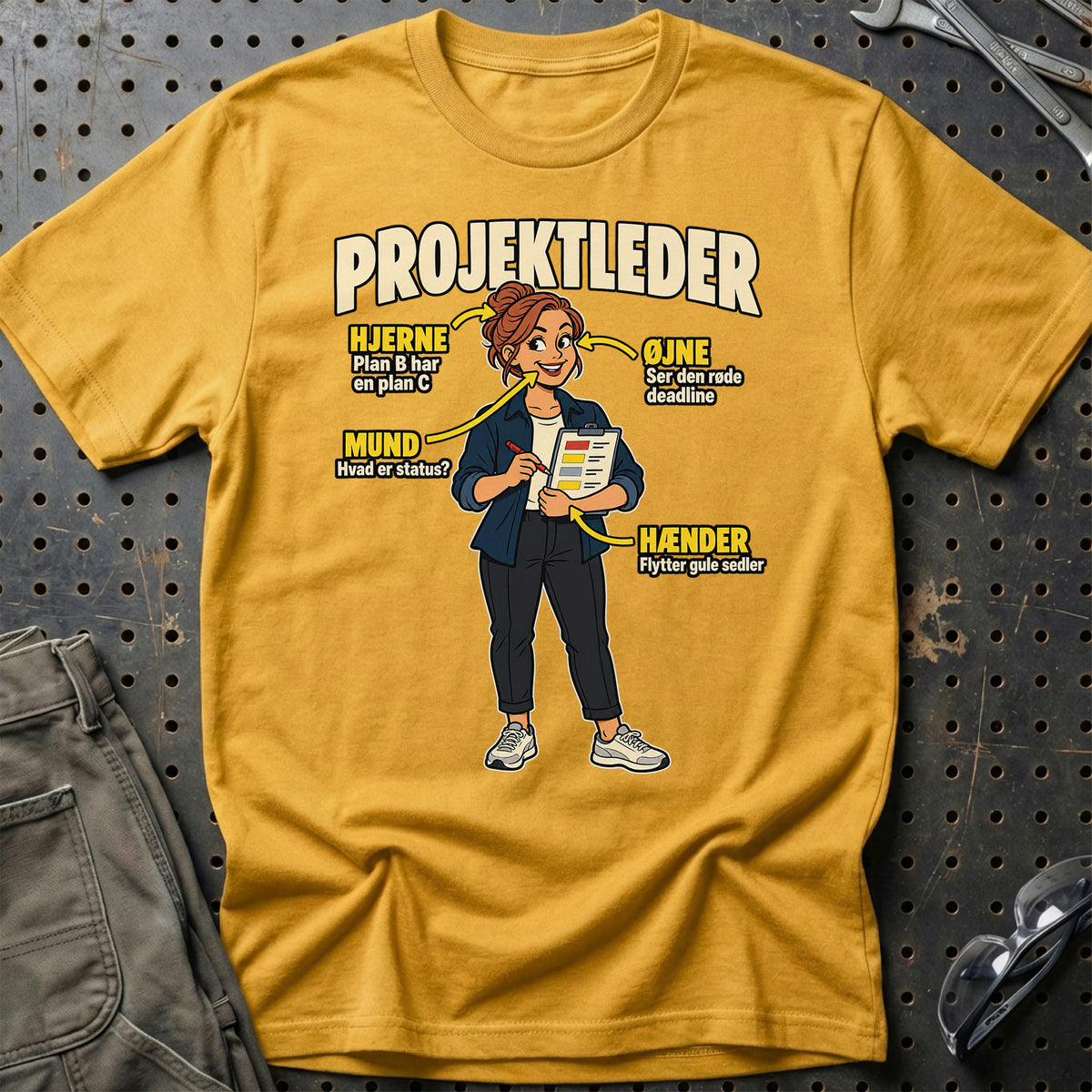 
Produktbillede af Projektleder – Anatomi T-Shirt