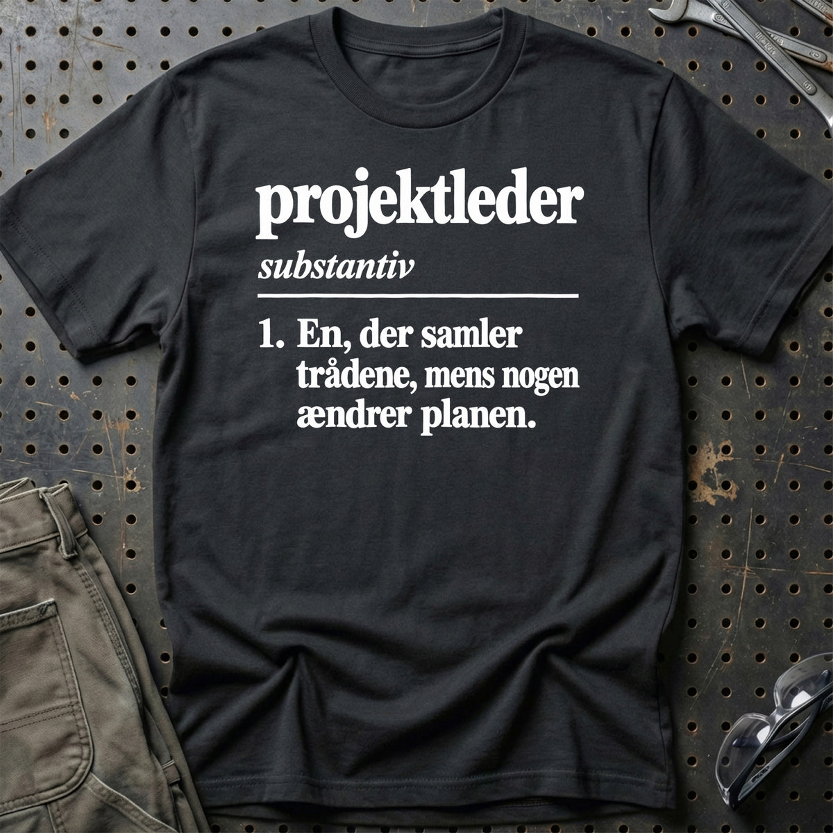 
Projektleder – Definition T-Shirt – Sort