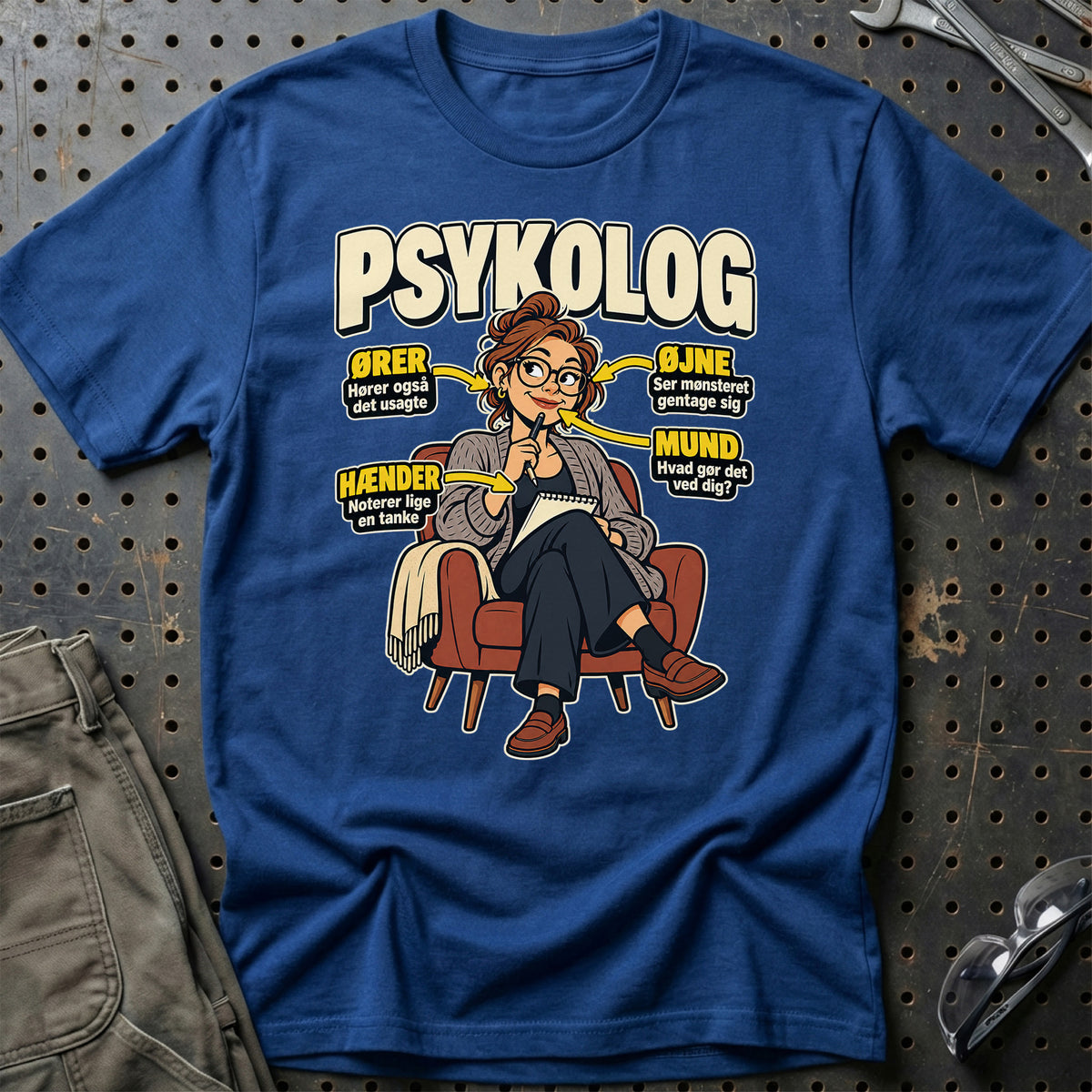 
Produktbillede af Psykolog – Anatomi T-Shirt