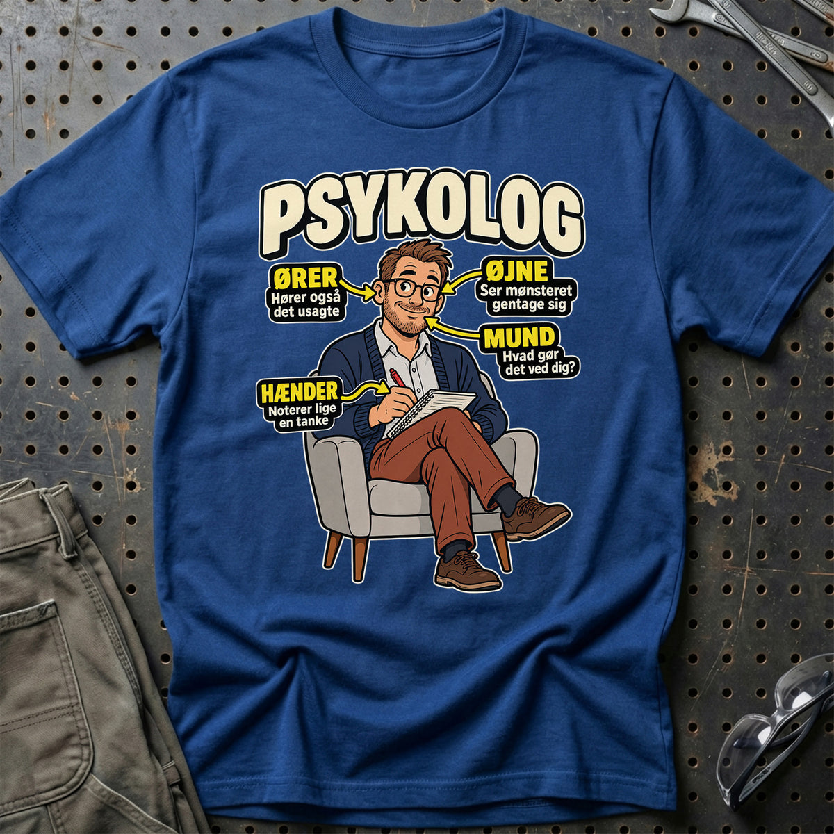 
Produktbillede af Psykolog – Anatomi T-Shirt