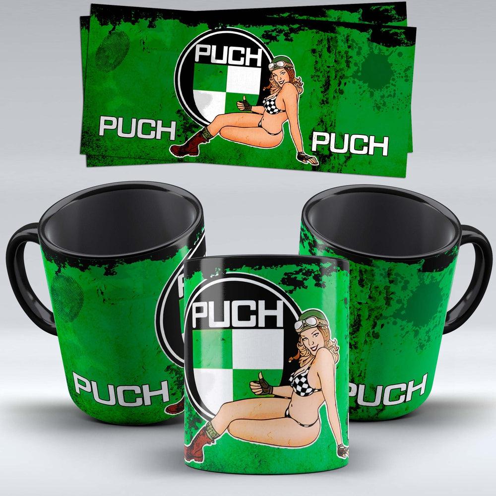 Puch #1 "To Toner" Vintage Keramisk Krus-Krus-Puch-Garage Culture Shop- garage - man cave - merchandise