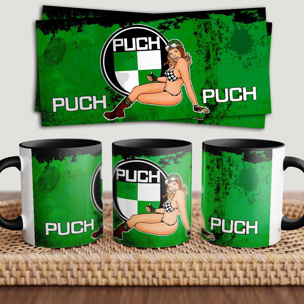 Puch #1 "To Toner" Vintage Keramisk Krus-Krus-Puch-Garage Culture Shop- garage - man cave - merchandise