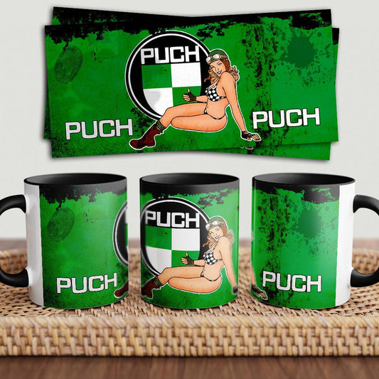 Puch #1 "To Toner" Vintage Keramisk Krus-Krus-Puch-Garage Culture Shop- garage - man cave - merchandise