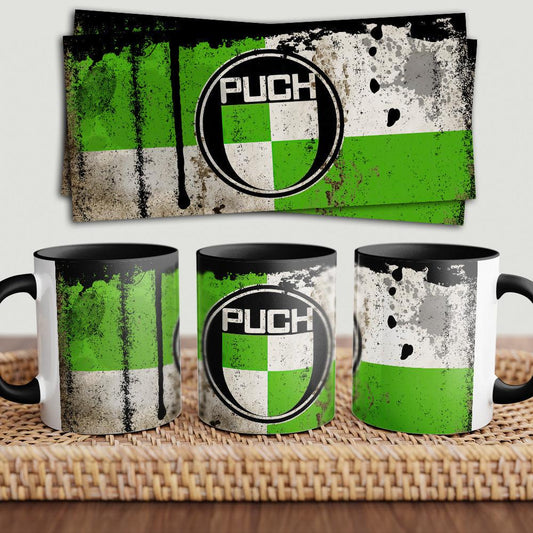 Puch #3 "To Toner" Vintage Keramisk Krus-Krus-Puch-Garage Culture Shop- garage - man cave - merchandise