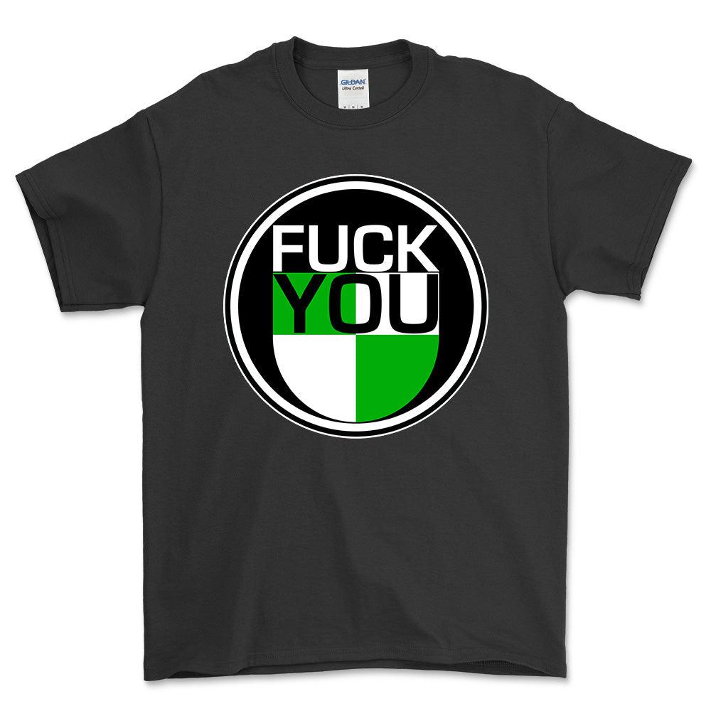 Puch Fuck You T-Shirt-Beklædning-Puch-Sort-S-Garage Culture Shop- garage - man cave - merchandise