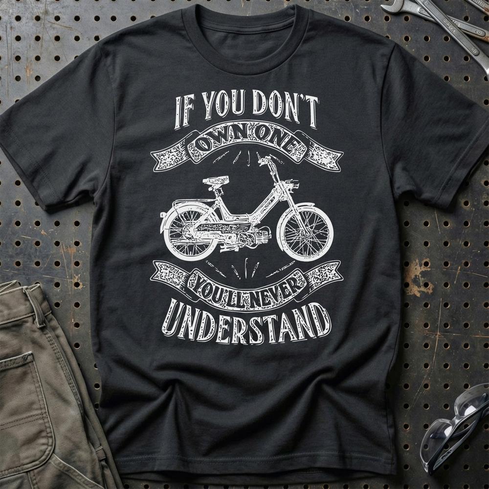 Puch - If You Dont Own One Puch Maxi-1 K Youll Never Understand Unisex T-Shirt , Bomuld-Beklædning-Puch-Sort-S-Garage Culture Shop- garage - man cave - merchandise