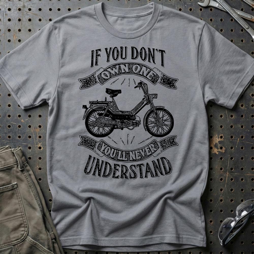 Puch - If You Dont Own One Puch Maxi-1 Kl Youll Never Understand T-Shirt-Beklædning-Puch-Grå Sport-S-Garage Culture Shop- garage - man cave - merchandise