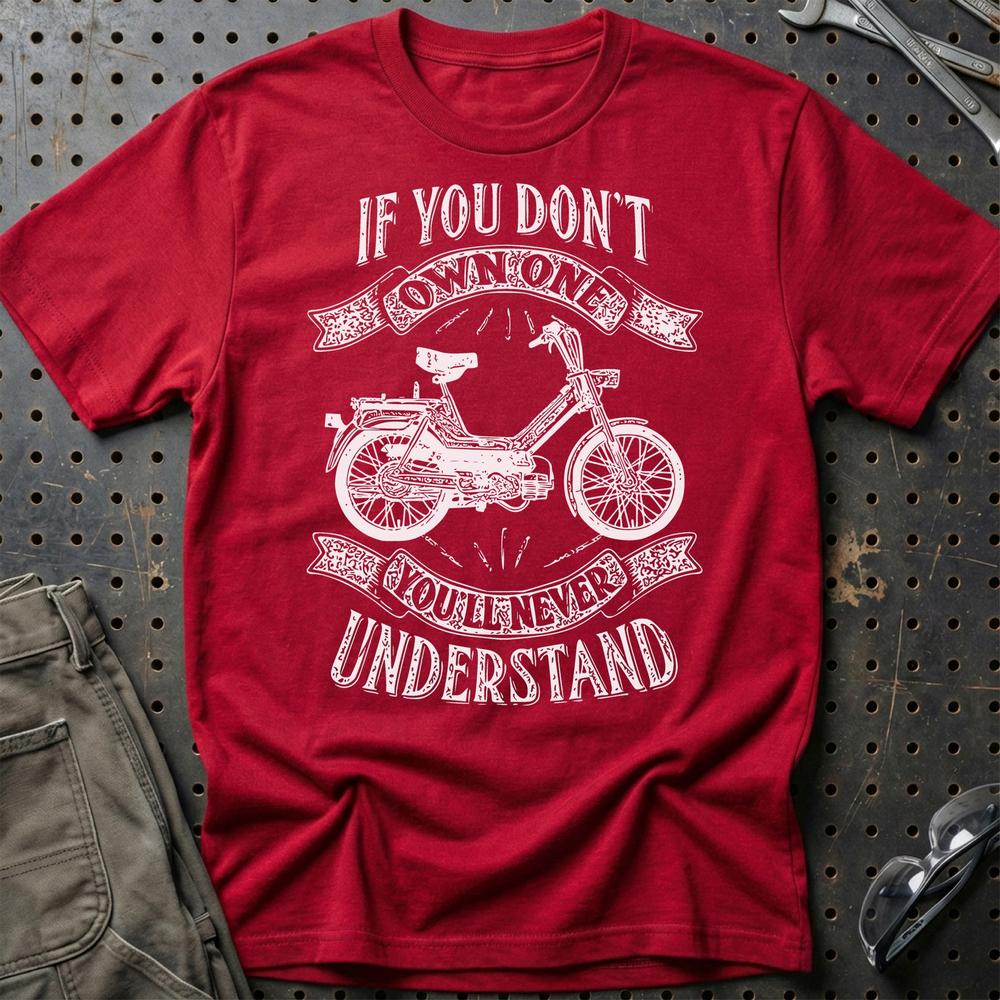 Puch - If You Dont Own One Puch Maxi-1 Kl Youll Never Understand T-Shirt-Beklædning-Puch-Rød-S-Garage Culture Shop- garage - man cave - merchandise