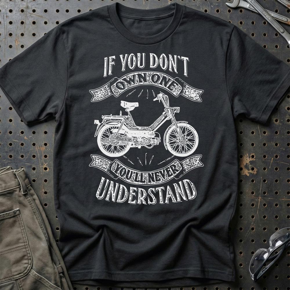 Puch - If You Dont Own One Puch Maxi-1 Kl Youll Never Understand T-Shirt-Beklædning-Puch-Sort-S-Garage Culture Shop- garage - man cave - merchandise