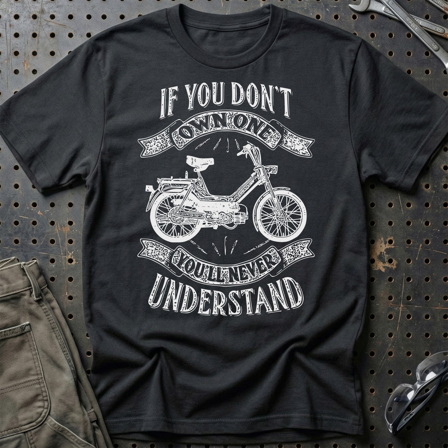 Puch - If You Dont Own One Puch Maxi-1 Kl Youll Never Understand Unisex T-Shirt , Bomuld-Beklædning-Puch-Sort-S-Garage Culture Shop- garage - man cave - merchandise