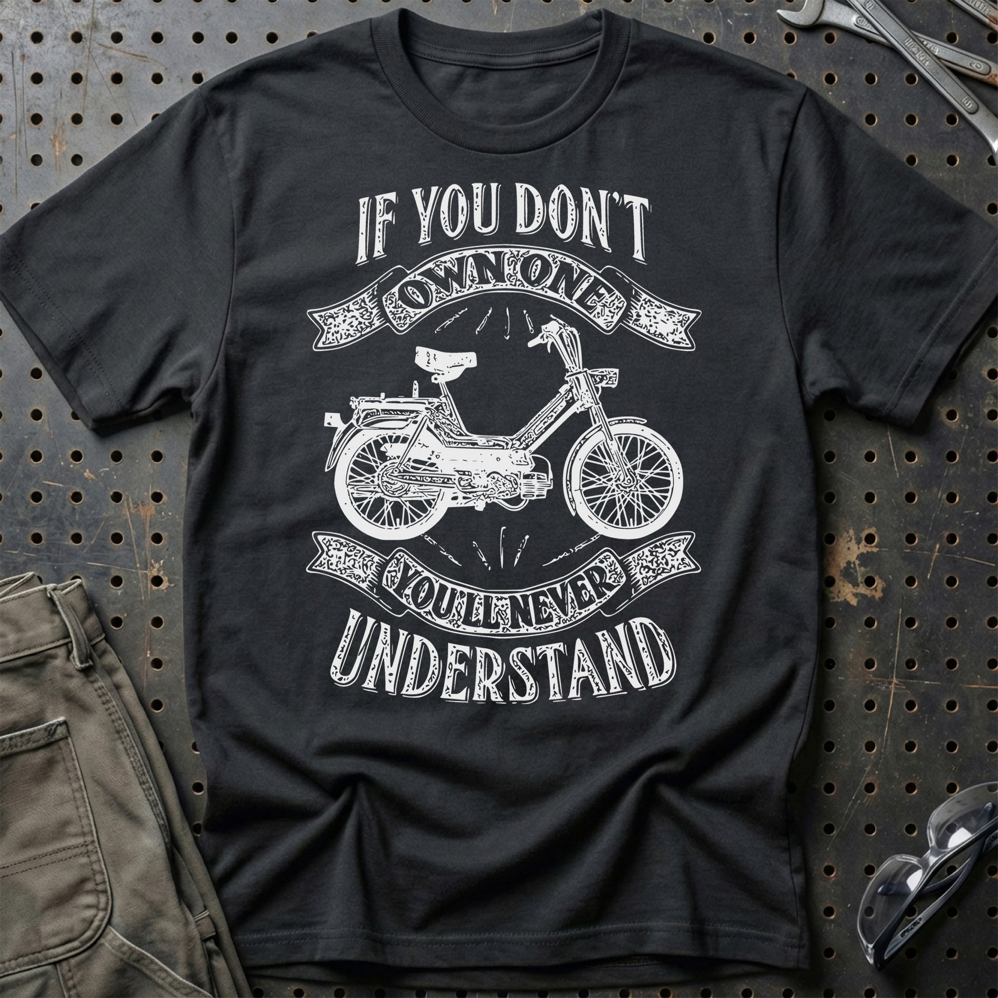 Puch - If You Dont Own One Puch Maxi-1 Kl Youll Never Understand Unisex T-Shirt , Bomuld-Beklædning-Puch-Sort-S-Garage Culture Shop- garage - man cave - merchandise