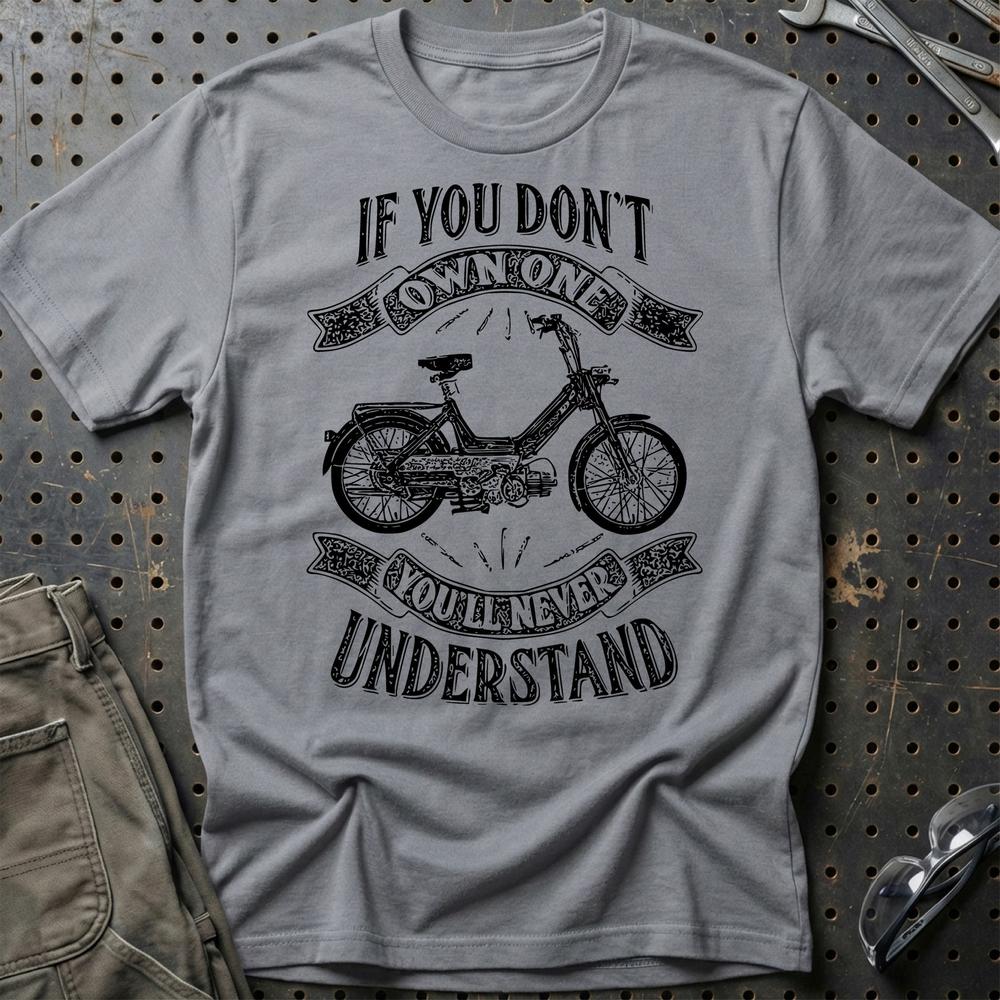 Puch - If You Dont Own One Puch Maxi-1 P Youll Never Understand Unisex T-Shirt , Bomuld-Beklædning-Puch-Grå Sport-S-Garage Culture Shop- garage - man cave - merchandise