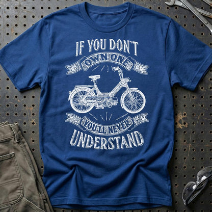 Puch - If You Dont Own One Puch Maxi-1 P Youll Never Understand Unisex T-Shirt , Bomuld-Beklædning-Puch-Blå Royal-S-Garage Culture Shop- garage - man cave - merchandise