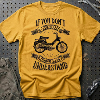 Puch - If You Dont Own One Puch Maxi-2 Youll Never Understand Unisex T-Shirt , Bomuld-Beklædning-Puch-Guld-S-Garage Culture Shop- garage - man cave - merchandise