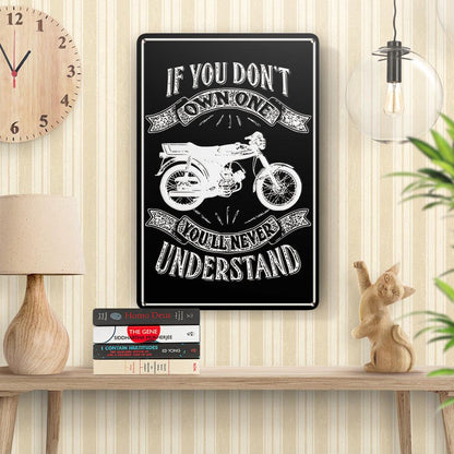 Puch - If You Dont Own One Puch Monza Youll Never Understand Skilte, Musemåtte, Dørmåtte , Plakat-Skilte-Puch-Garage Culture Shop- garage - man cave - merchandise