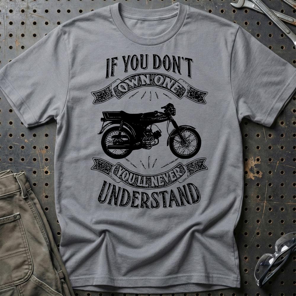 Puch - If You Dont Own One Puch Monza Youll Never Understand Unisex T-Shirt , Bomuld-Beklædning-Puch-Grå Sport-S-Garage Culture Shop- garage - man cave - merchandise