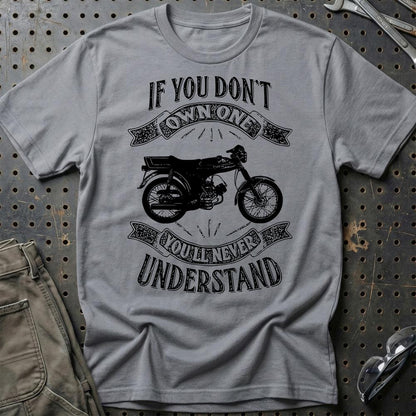 Puch - If You Dont Own One Puch Monza Youll Never Understand Unisex T-Shirt , Bomuld-Beklædning-Puch-Grå Sport-S-Garage Culture Shop- garage - man cave - merchandise