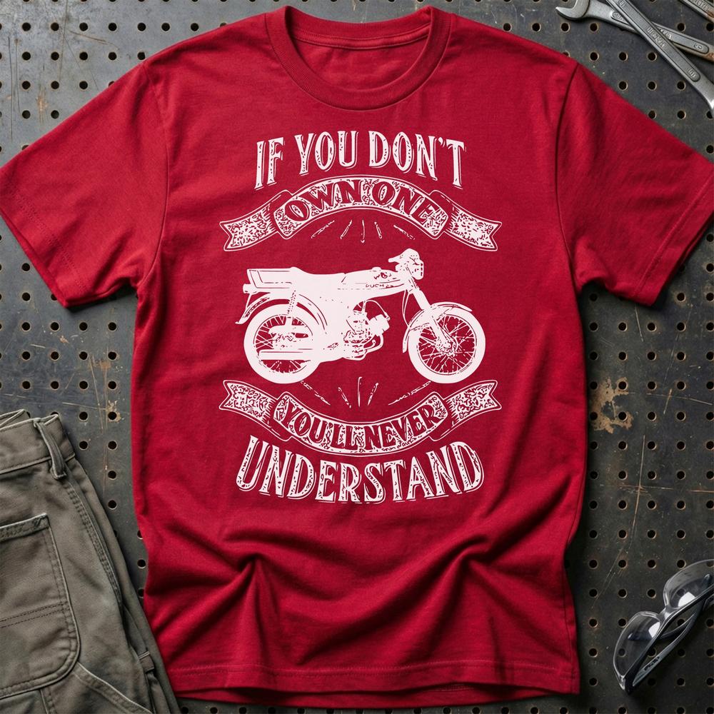 Puch - If You Dont Own One Puch Monza Youll Never Understand Unisex T-Shirt , Bomuld-Beklædning-Puch-Rød-S-Garage Culture Shop- garage - man cave - merchandise