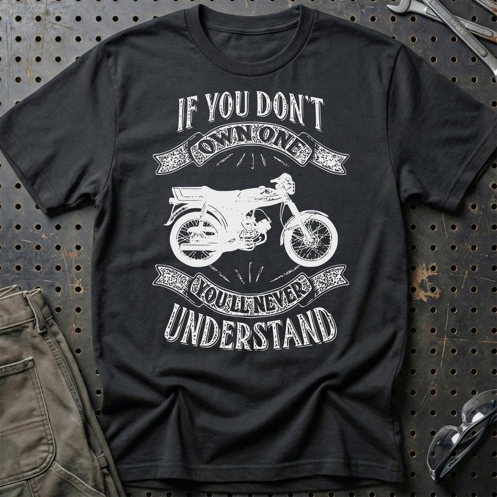 Puch - If You Dont Own One Puch Monza Youll Never Understand Unisex T-Shirt , Bomuld-Beklædning-Puch-Sort-S-Garage Culture Shop- garage - man cave - merchandise