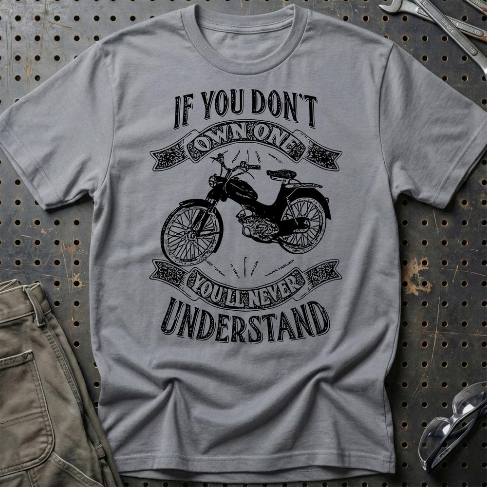 Puch - If You Dont Own One Puch Ms 50 L Youll Never Understand T-Shirt-Beklædning-Puch-Grå Sport-S-Garage Culture Shop- garage - man cave - merchandise