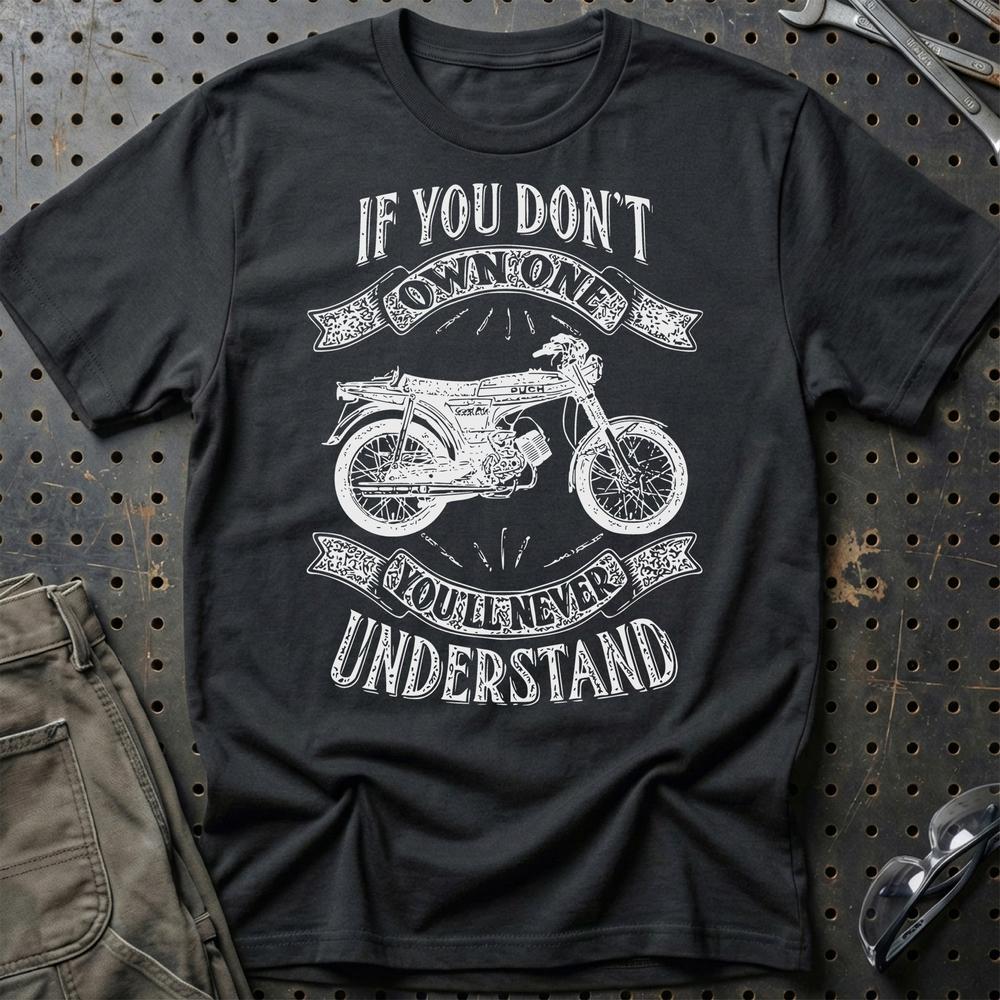 Puch - If You Dont Own One Puch N-L Grand Prix Youll Never Understand T-Shirt-Beklædning-Puch-Sort-S-Garage Culture Shop- garage - man cave - merchandise