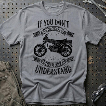Puch - If You Dont Own One Puch N-Ssl Flagskib Youll Never Understand Unisex T-Shirt , Bomuld-Beklædning-Puch-Grå Sport-S-Garage Culture Shop- garage - man cave - merchandise