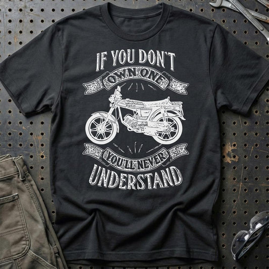 Puch - If You Dont Own One Puch N-Ssl Flagskib Youll Never Understand Unisex T-Shirt , Bomuld-Beklædning-Puch-Sort-S-Garage Culture Shop- garage - man cave - merchandise