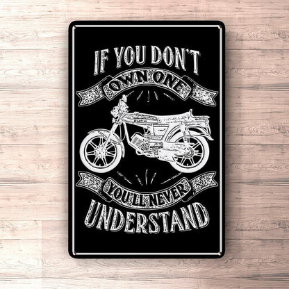 Puch - If You Dont Own One Puch N-Ssl Musemåtteskib Youll Never Understand Skilte, Musemåtte, Dørmåtte , Plakat-Skilte-Puch-Garage Culture Shop- garage - man cave - merchandise