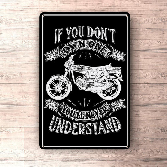 Puch - If You Dont Own One Puch N-Ssl Musemåtteskib Youll Never Understand Skilte, Musemåtte, Dørmåtte , Plakat-Skilte-Puch-Garage Culture Shop- garage - man cave - merchandise