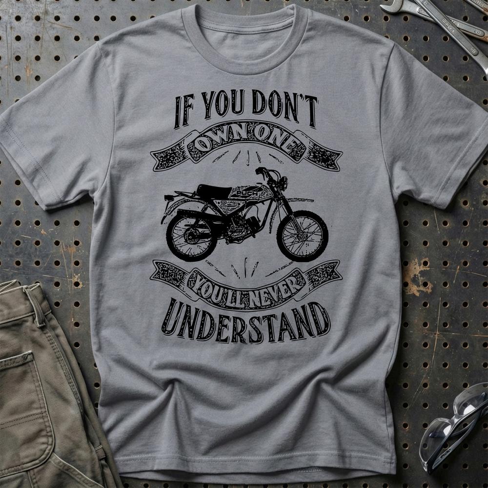 Puch - If You Dont Own One Puch Pionier Mc50-3 Youll Never Understand T-Shirt-Beklædning-Puch-Grå Sport-S-Garage Culture Shop- garage - man cave - merchandise