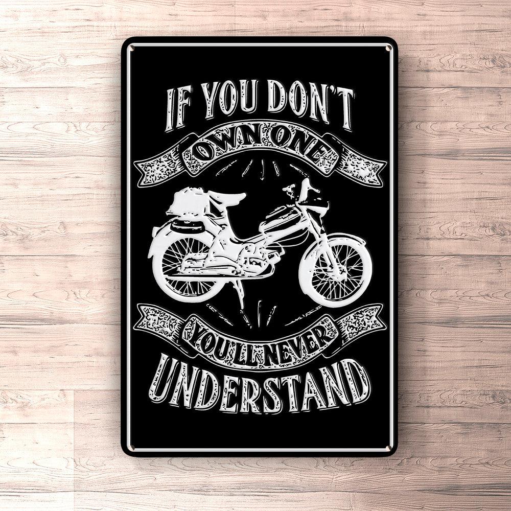 Puch - If You Dont Own One Puch Vs 50 Youll Never Understand Skilte, Musemåtte, Dørmåtte-Skilte-Puch-Garage Culture Shop- garage - man cave - merchandise