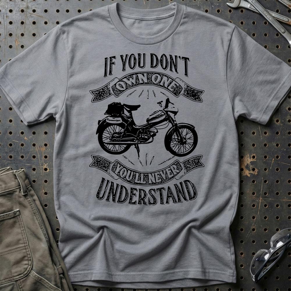 Puch - If You Dont Own One Puch Vs 50 Youll Never Understand T-Shirt-Beklædning-Puch-Grå Sport-S-Garage Culture Shop- garage - man cave - merchandise