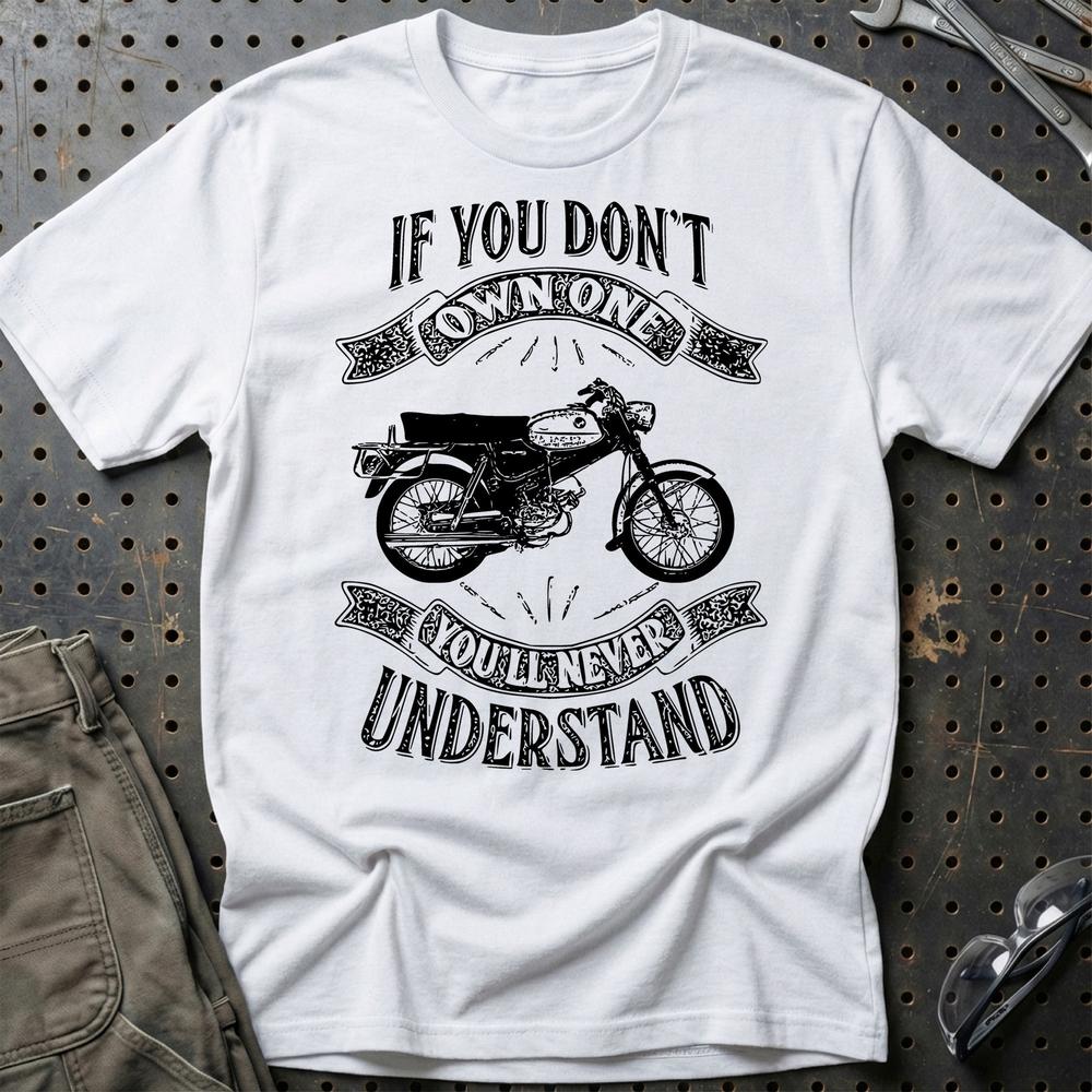 Puch - If You Dont Own One Puch Vz 50 B Youll Never Understand Unisex T-Shirt , Bomuld-Beklædning-Puch-Hvid-S-Garage Culture Shop- garage - man cave - merchandise