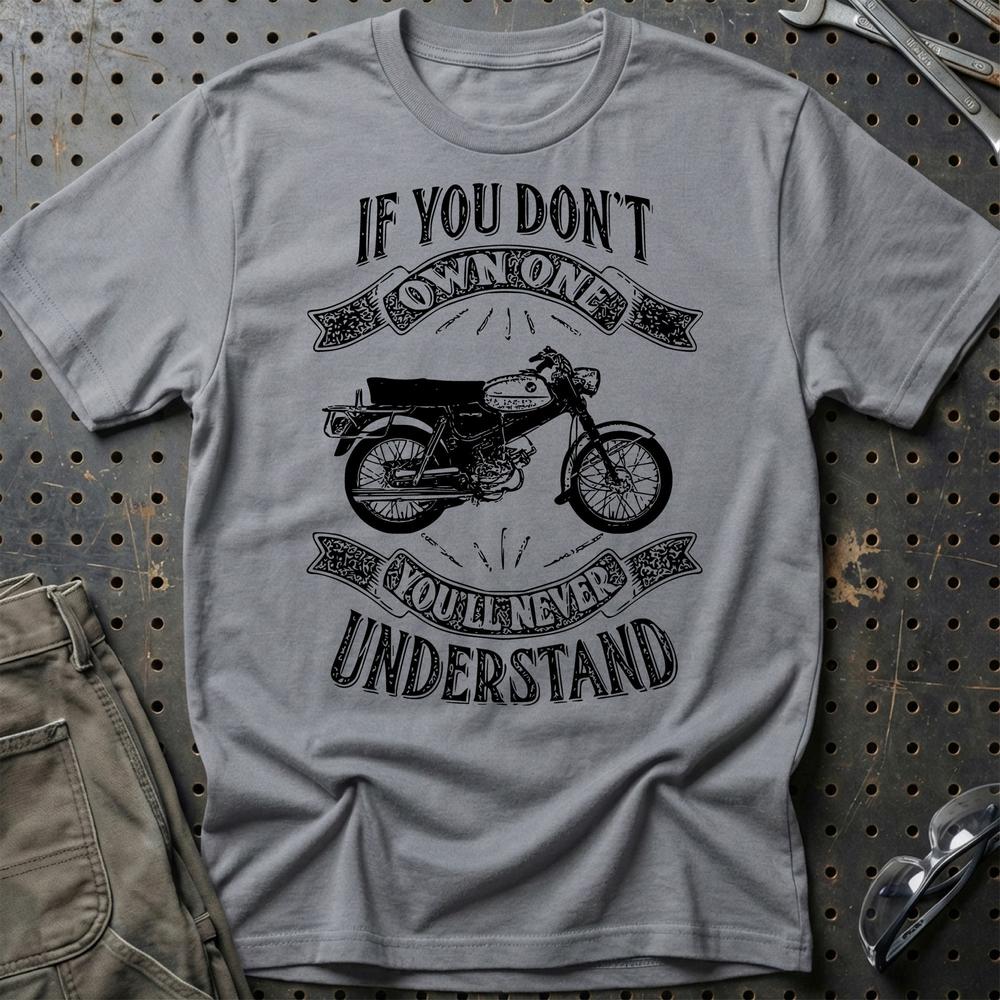 Puch - If You Dont Own One Puch Vz 50 B Youll Never Understand Unisex T-Shirt , Bomuld-Beklædning-Puch-Grå Sport-S-Garage Culture Shop- garage - man cave - merchandise