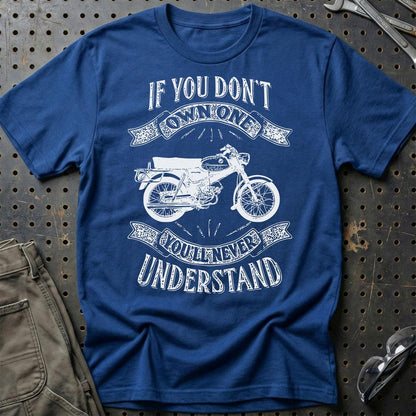 Puch - If You Dont Own One Puch Vz 50 B Youll Never Understand Unisex T-Shirt , Bomuld-Beklædning-Puch-Blå Royal-S-Garage Culture Shop- garage - man cave - merchandise