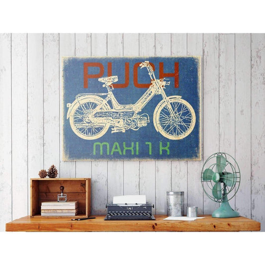 Puch Maxi 1 K Skilte, Musemåtte, Dørmåtte , Plakat-Skilte-Puch-Garage Culture Shop- garage - man cave - merchandise